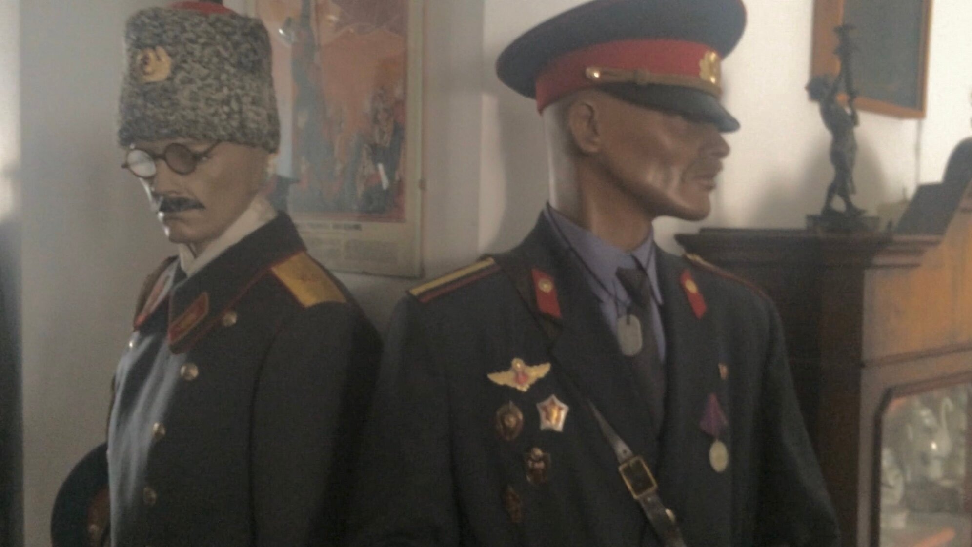 Экспонаты «музея СССР»