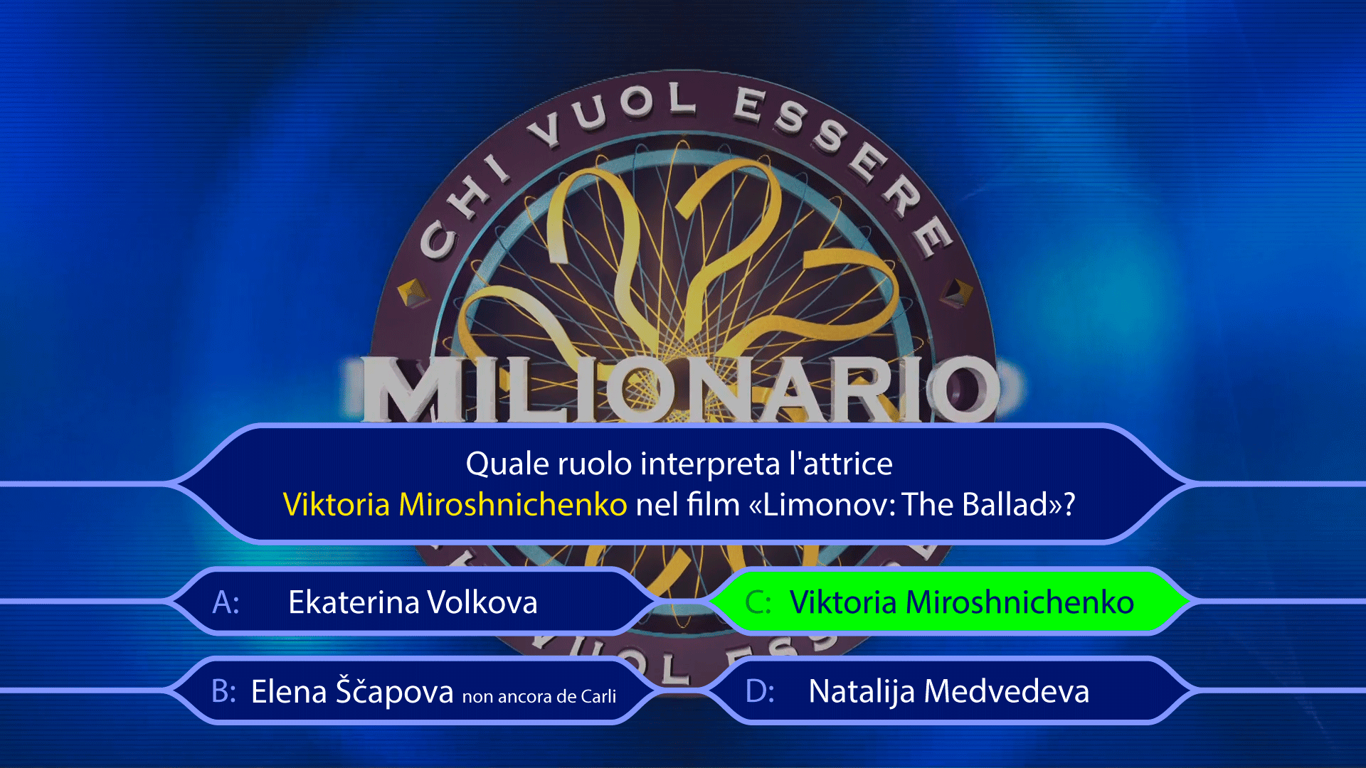 Chi vuol essere milionario?
