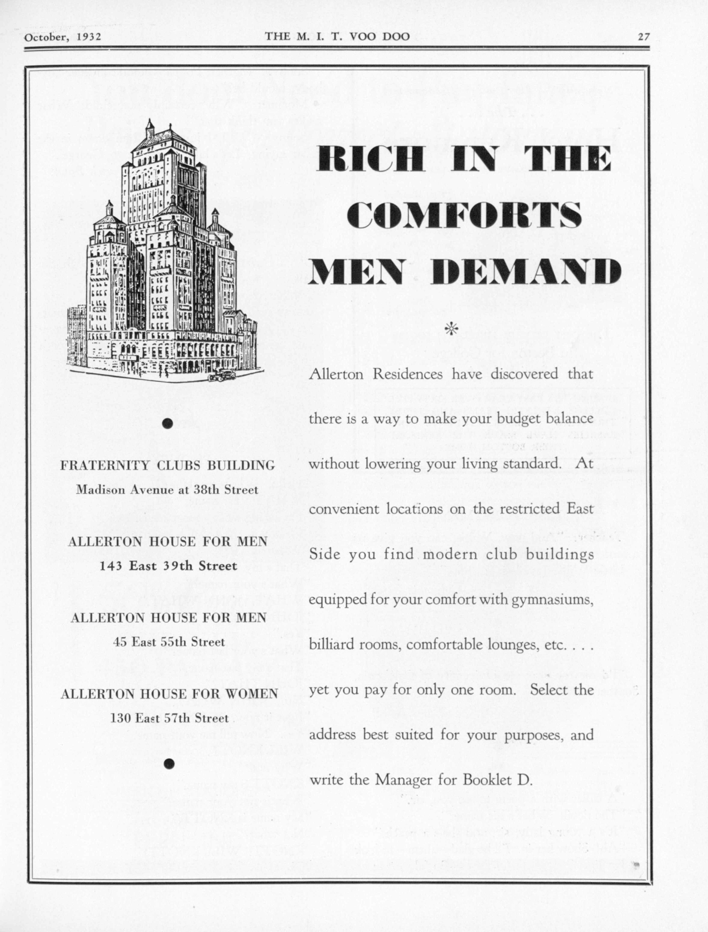 Allerton House for Men