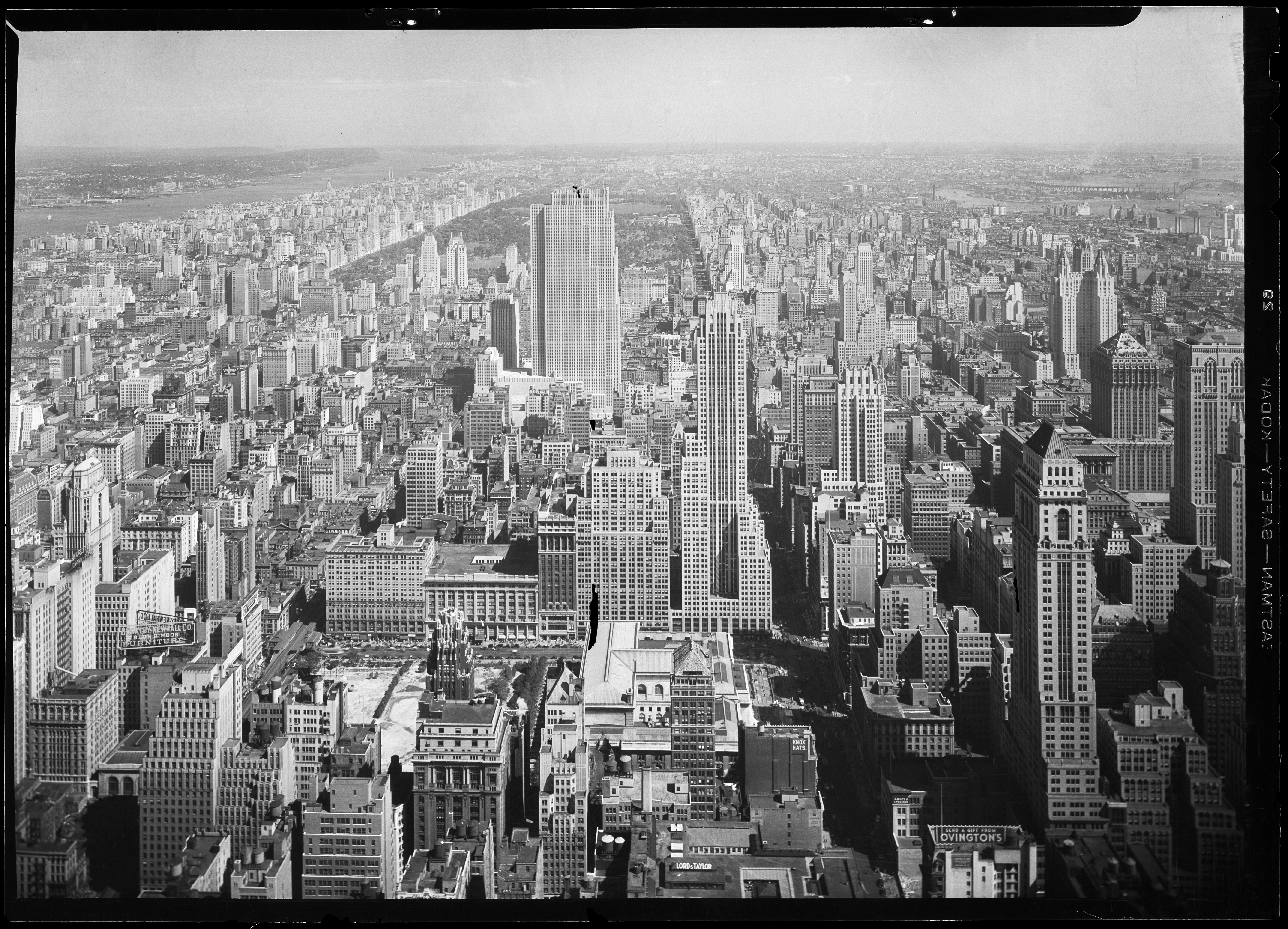 Looking north from Empire State Building