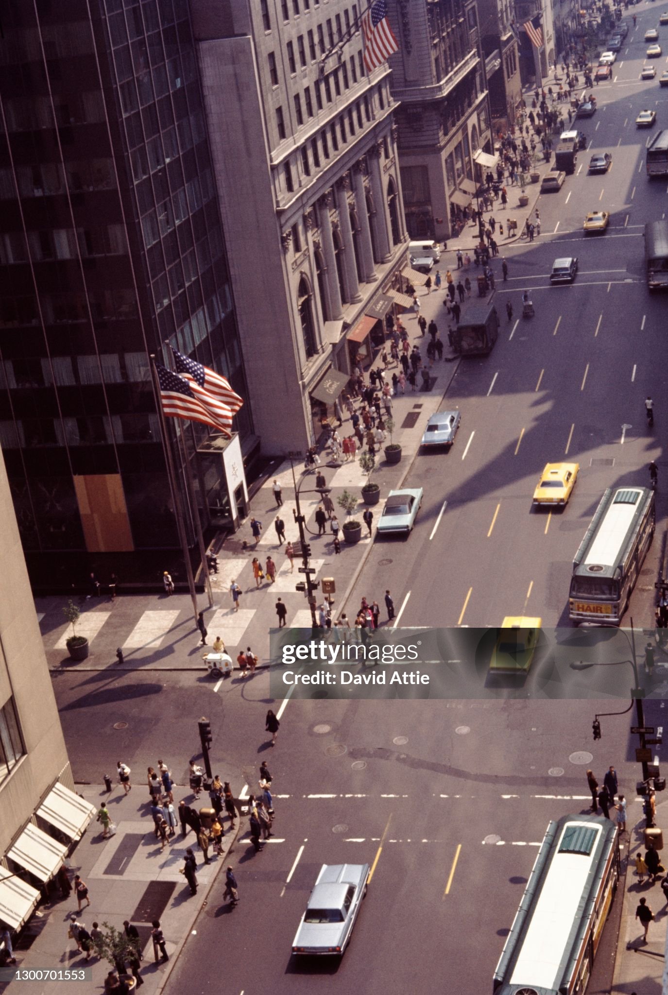 the corner of 56<sup>th</sup> Street and 5th Avenue in May 1968